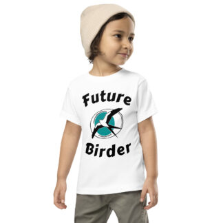 Child with Future Birder shirt