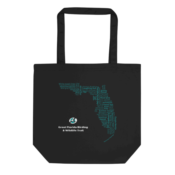 Florida Bird Names Organic Tote Bag - Image 2