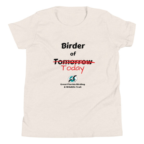 Birder of Today Youth T-Shirt - Image 3