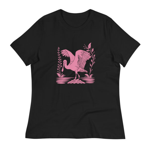 Women's Roseate Spoonbill Print Shirt - Image 4