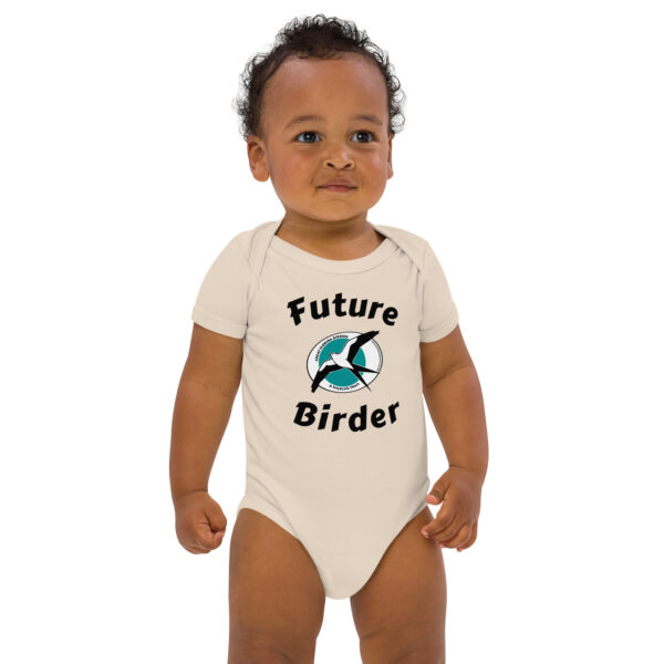 Future Birder Organic cotton baby bodysuit