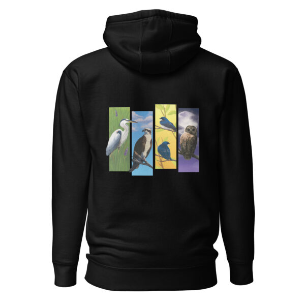 Bird Panel Hoodie