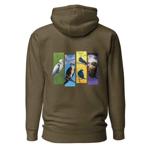 Bird Panel Hoodie - Image 14
