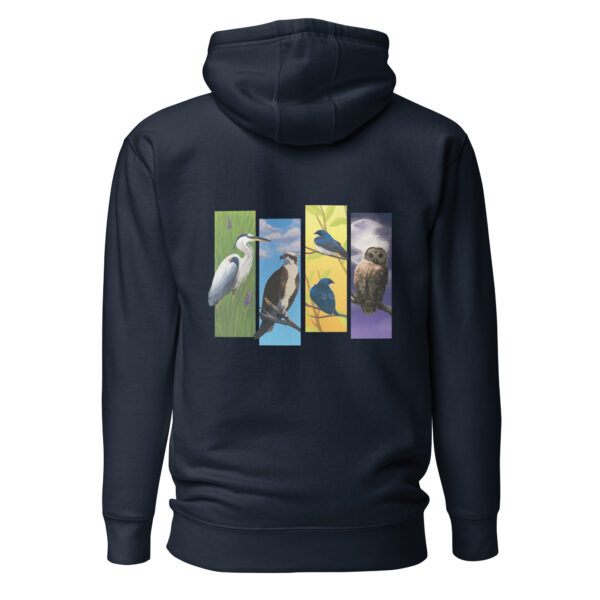 Bird Panel Hoodie - Image 4