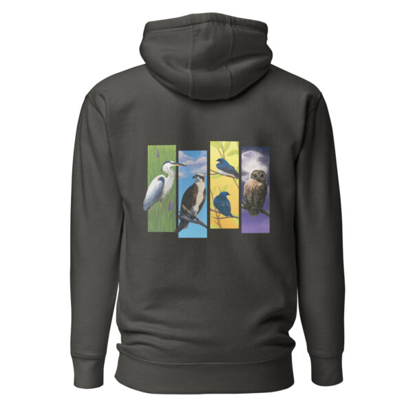 Bird Panel Hoodie - Image 8