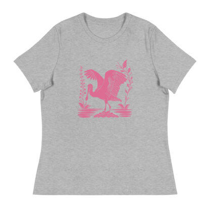 Women's Roseate Spoonbill Print Shirt - Image 16