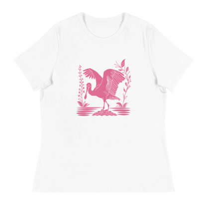 Women's Roseate Spoonbill Print Shirt - Image 22